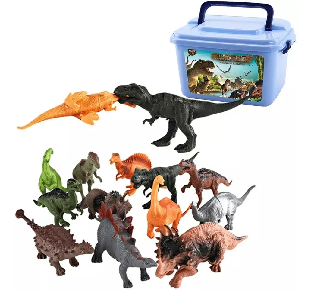 Maleta Dinosaurios 46 Piezas Huevo Palmera