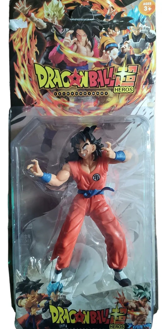Muñeco Figura De Acción Dbz Héroes Yamcha 19 Cm