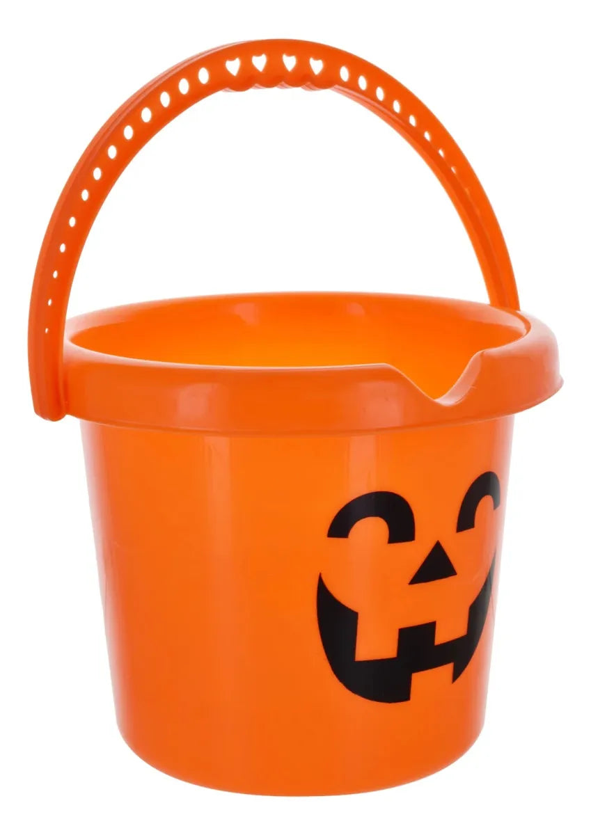 Balde De Calabaza Caramelera Halloween 18x14