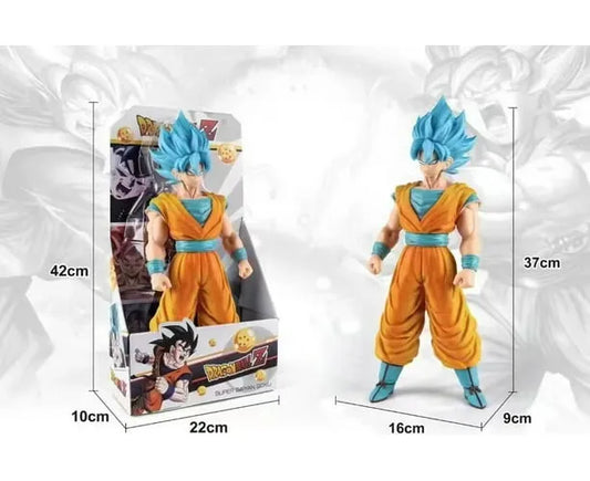 Muñeco Figura De Acción Goku Dios Dbz 37cm