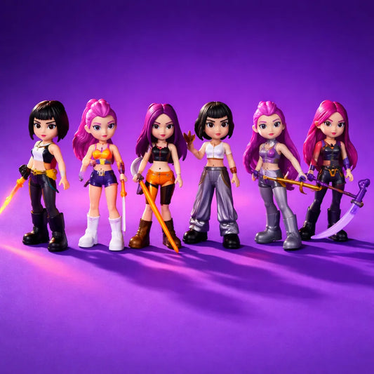 Muñecas Figuras De Accion Guerreras Kpop Pack X6