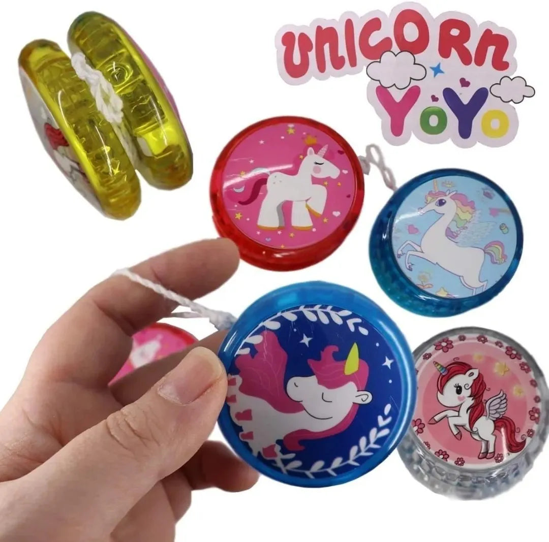 yoyo Unicornio Con Luz Led Al Girar