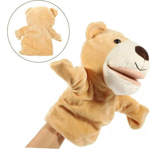 Títeres de Peluche Marionetas De Mano Animal 25cm