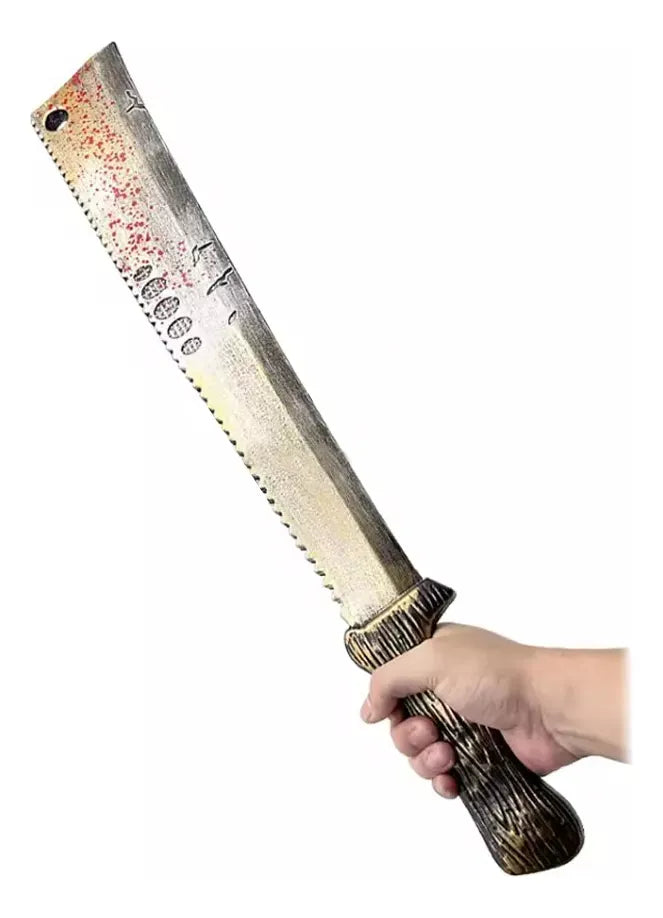 Machete Espada Sangrienta Juguete 70cm Cosplay