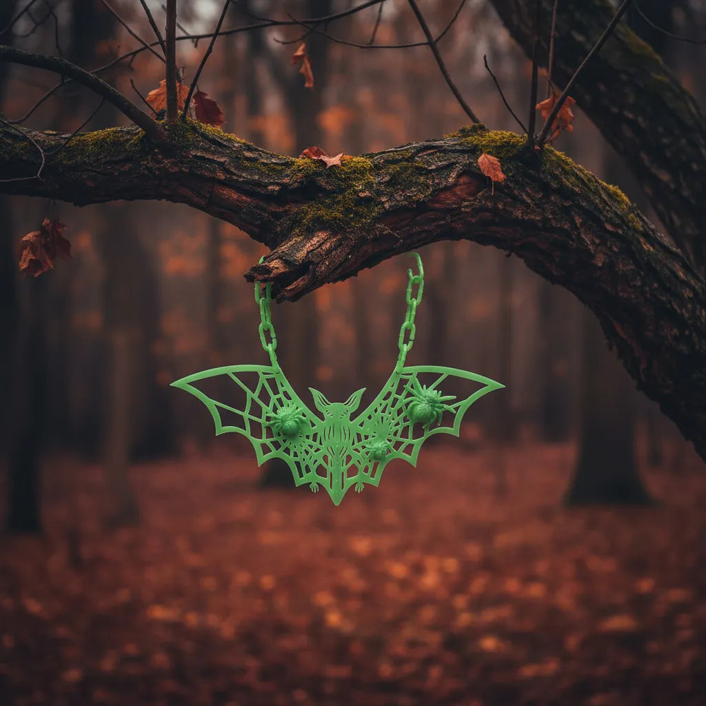 Murcielago Plástico Para Colgar 52cm Deco Halloween