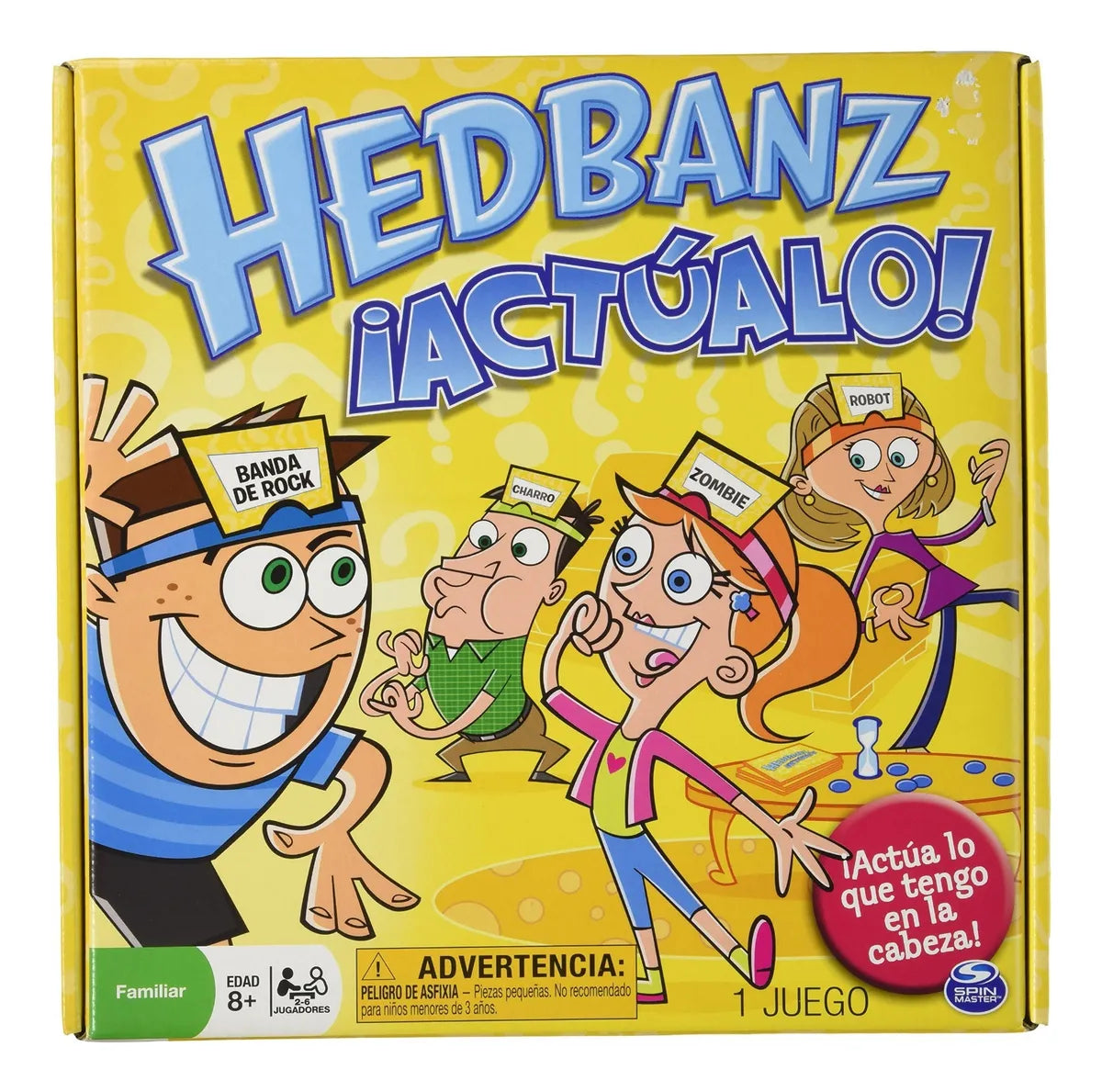 Juego De Mesa Headbanz Actualo Quien Soy