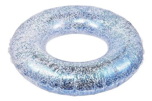 Flotador Inflable Con Glitter 60 Cm