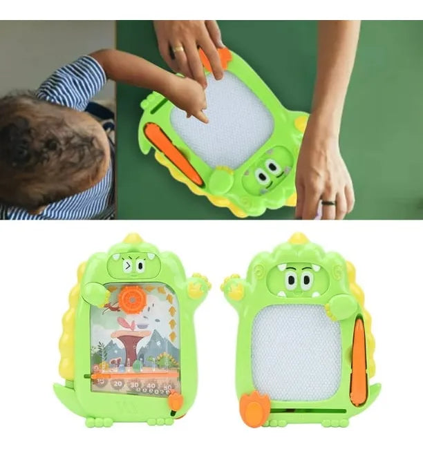 Pizarra Magica Doble Cara Dinosaurio Juego De Agua