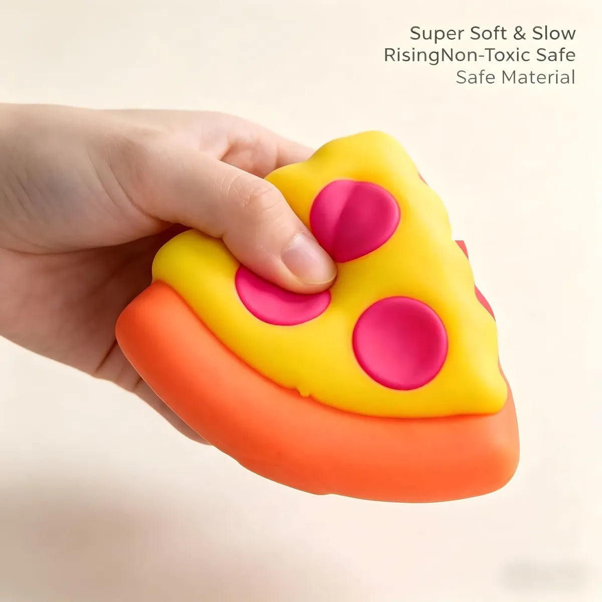 Juguete Antiestrés Squishy Squeezza Forma De Pizza