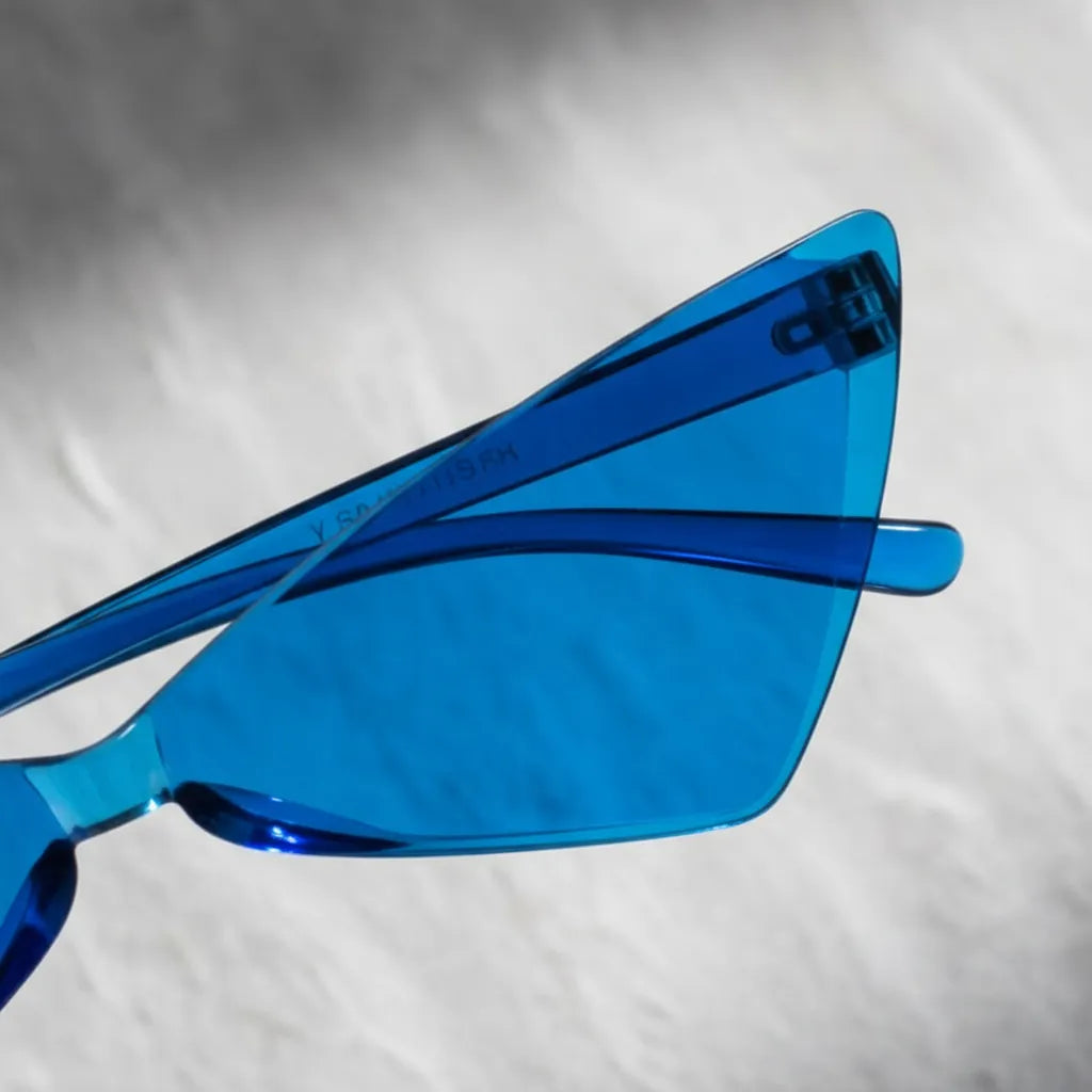 Pack X6 Lentes De Sol Cat Eye Colores Surtidos Cotillon