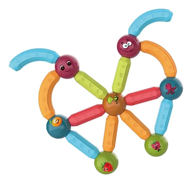 Juego Magnético 26pcs Coloridas Construcción Formas