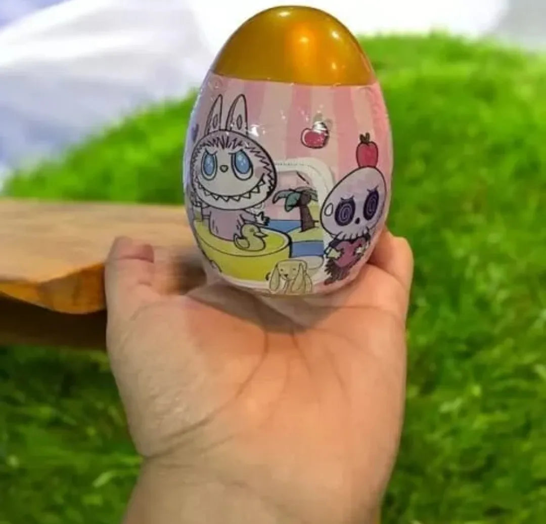 Huevo Sorpresa Labubu Con Figura 5cm