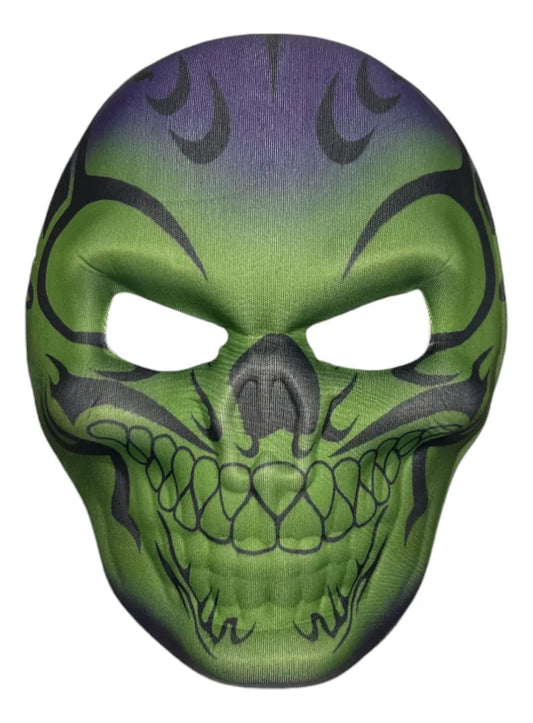 Mascara De Calavera Mexicana 2 Colores