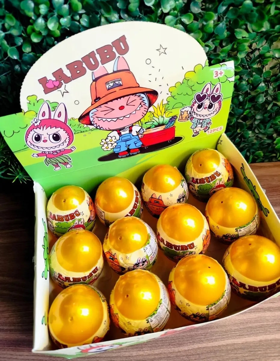 Huevo Sorpresa Labubu Con Figura 5cm