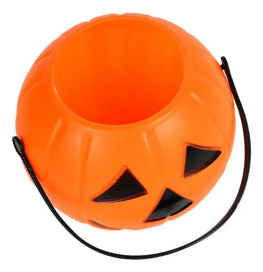 Balde De Calabaza 12x10 Cm Halloween