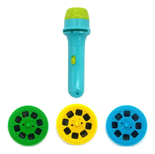 Linterna Proyector Infantil Dinosaurios 24 Imagenes