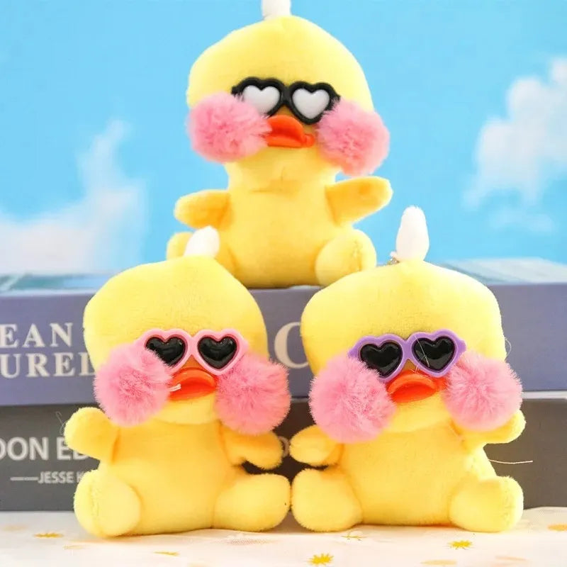 Llavero De Pato Lalafanfan 10 Cm Peluche Souvenir