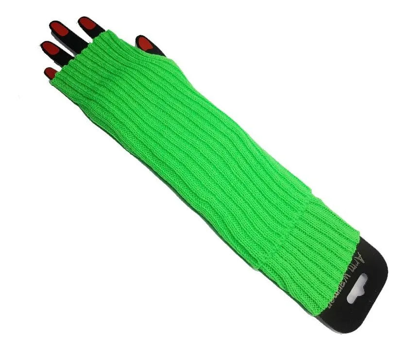 Guantes Largos Fluo Disfraz Nostalgia