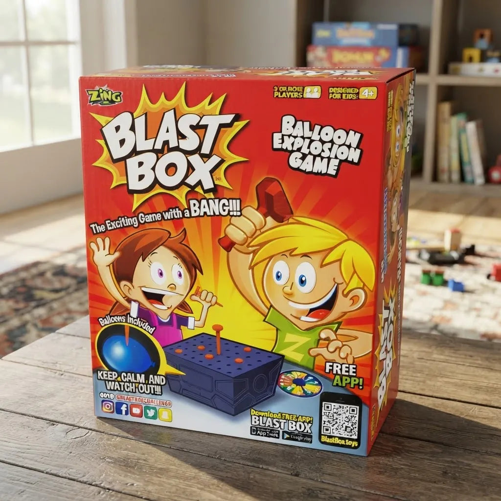 Juego De Mesa Explota Globos Blast Box