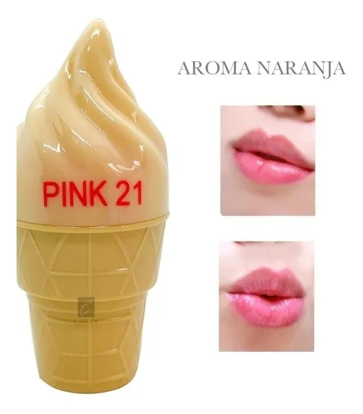Bálsamo Labial Helado Sabor Aroma Infantil