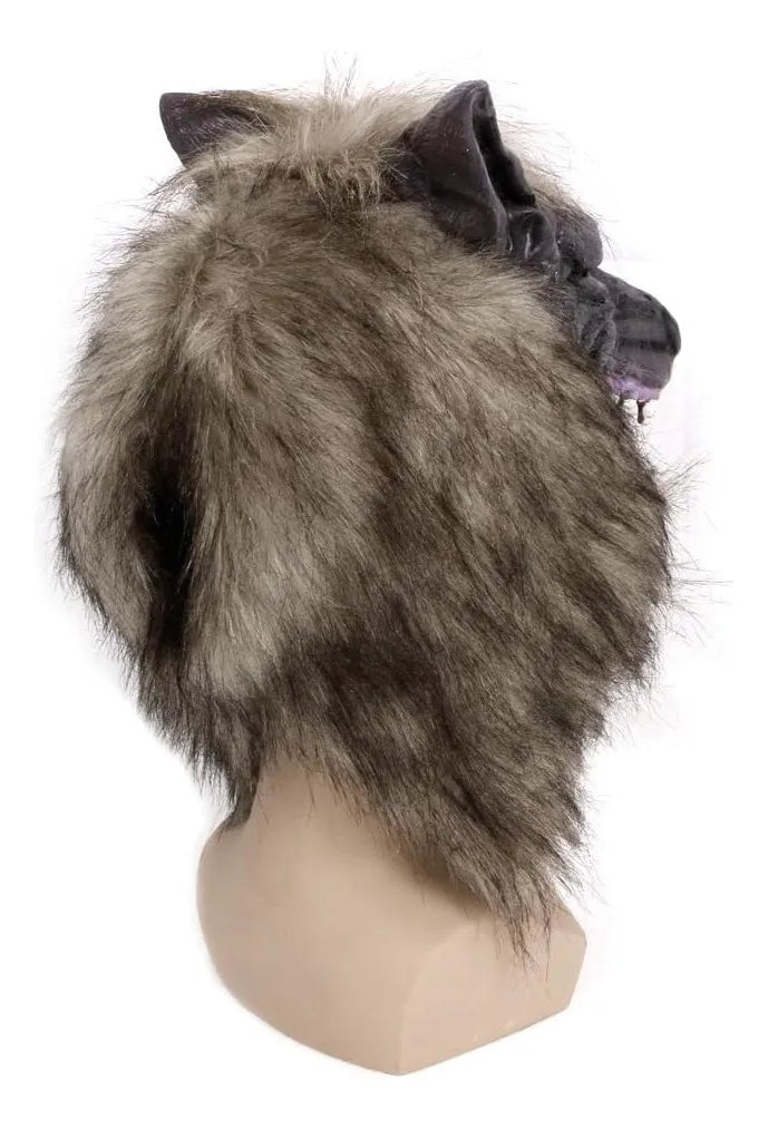 Mascara En Latex Hombre Lobo