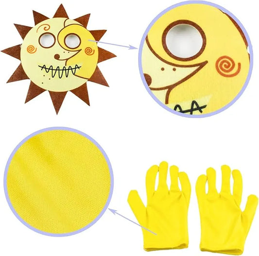 Disfraz Infantil Sundrop Fnaf Sol Halloween Cosplay