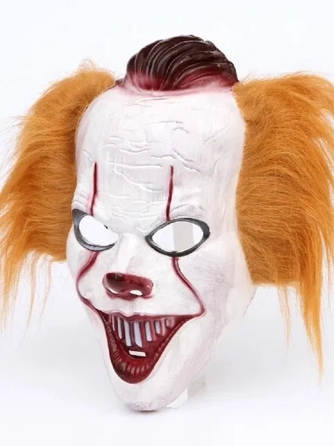 Mascara De Payaso It Plastico Halloween