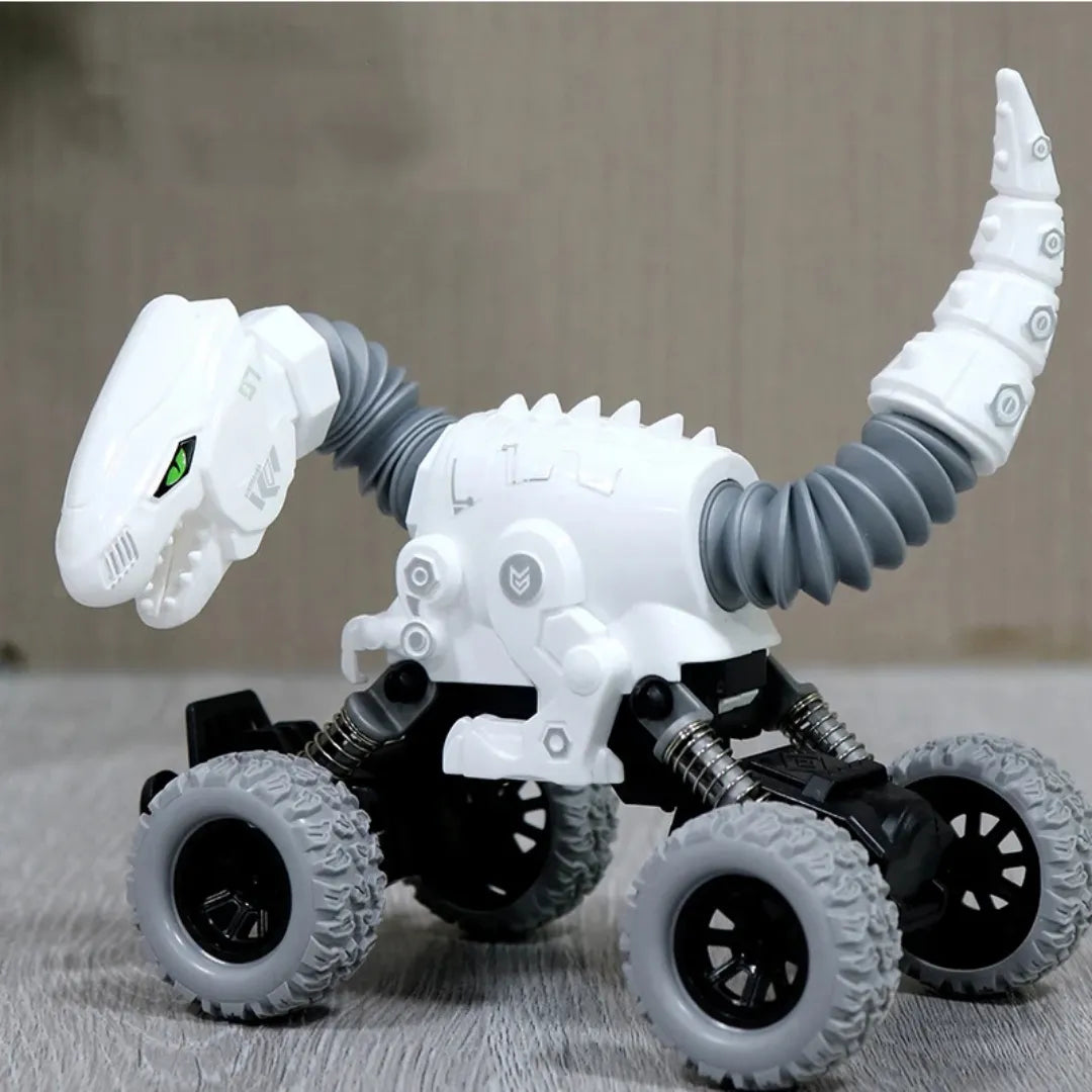 Auto De Dinosaurio Extensibles 17cm Varios Colores