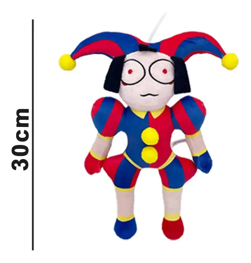 Peluche Pomni Asombroso Circo Digital 30cm