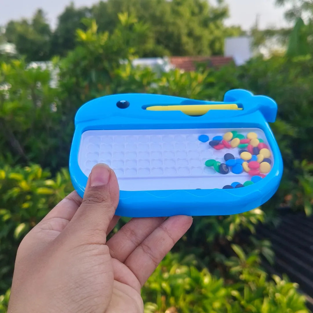Mini Tablero De Cuentas Magnético Ballena