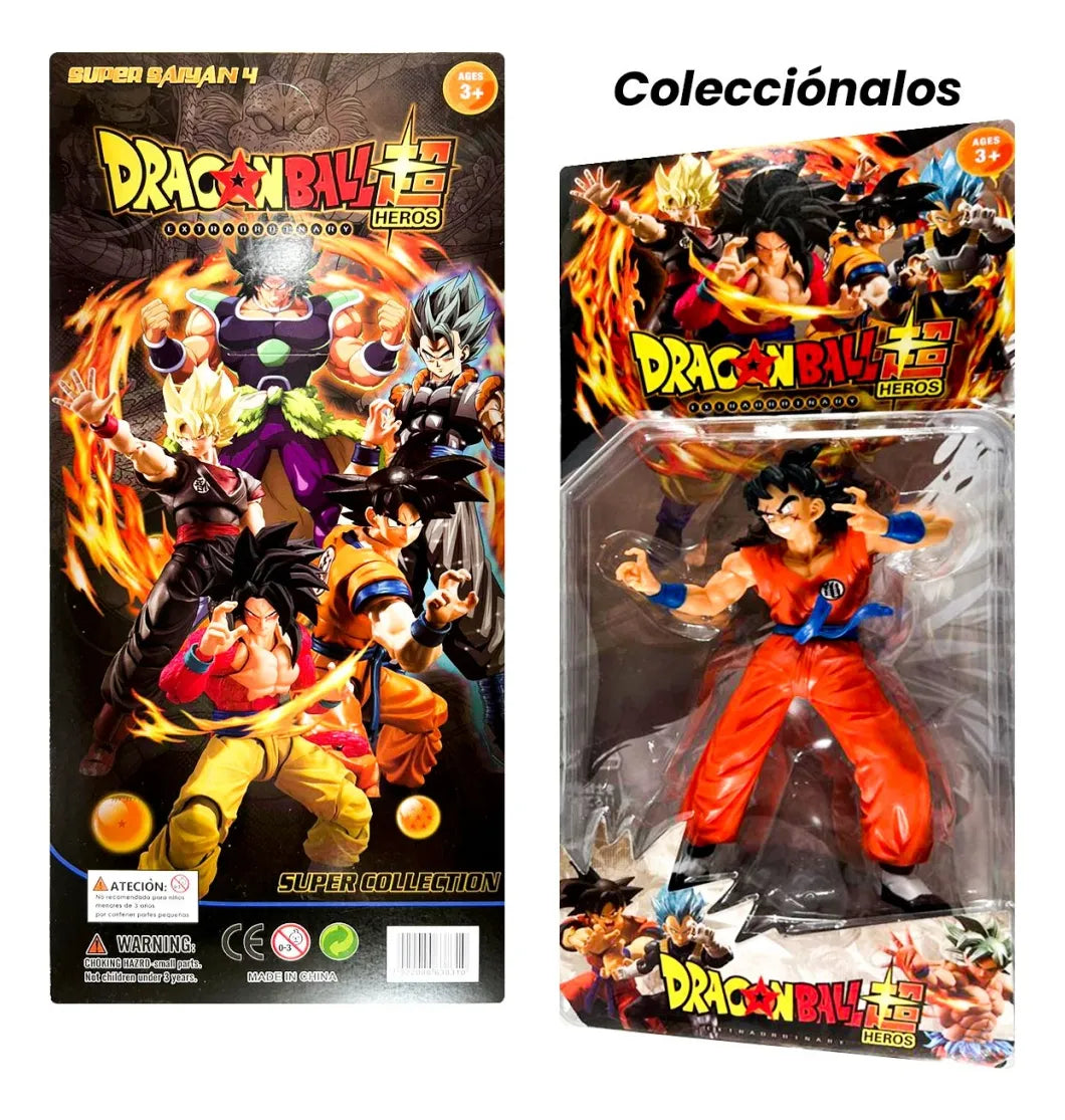 Muñeco Figura De Acción Dbz Héroes Yamcha 19 Cm