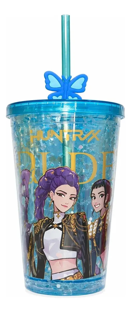 Vaso Con Sorbito De Las Guerreras Kpop