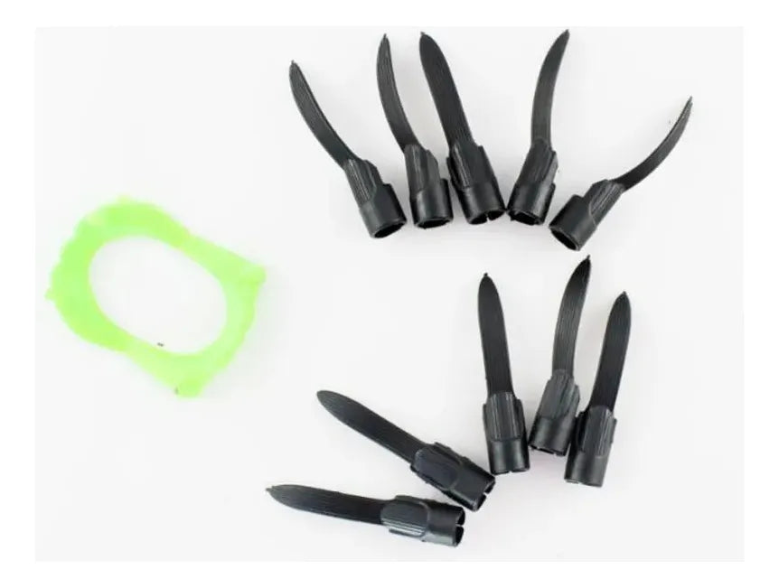 Set De Bruja Uñas Gorro Nariz disfraz de halloween