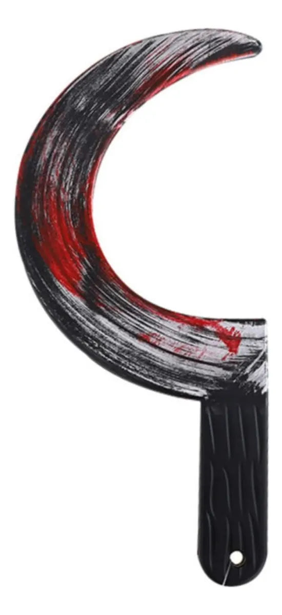 Cuchillo Hoz De Juguete 33x15 Cm Disfraz Cosplay