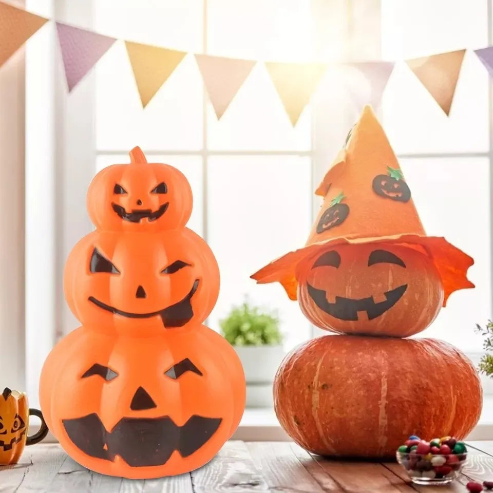 Veladora Calabaza 23 Cm Halloween Decoración