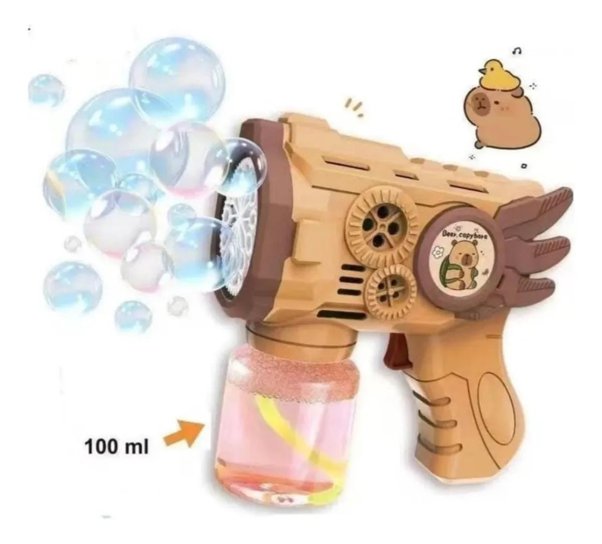 Pistola De Burbujas De Capibara