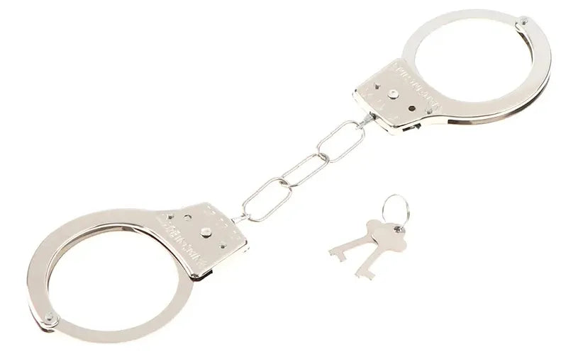 Esposas Con Llave De policia Complemento de disfraz