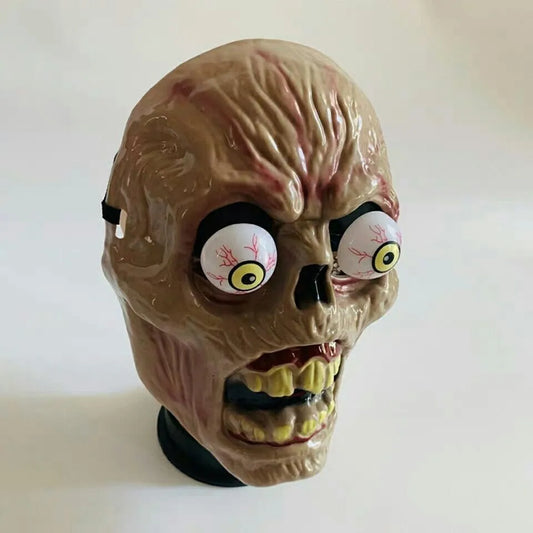 Mascara De Zombie Ojos Saltones Plástico