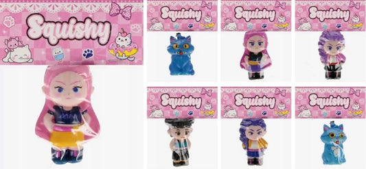 squishy de espuma guerreras kpop unidad 10cm