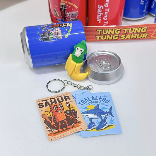 Lata Con Llavero Sorpresa De Los Italian Brainrot