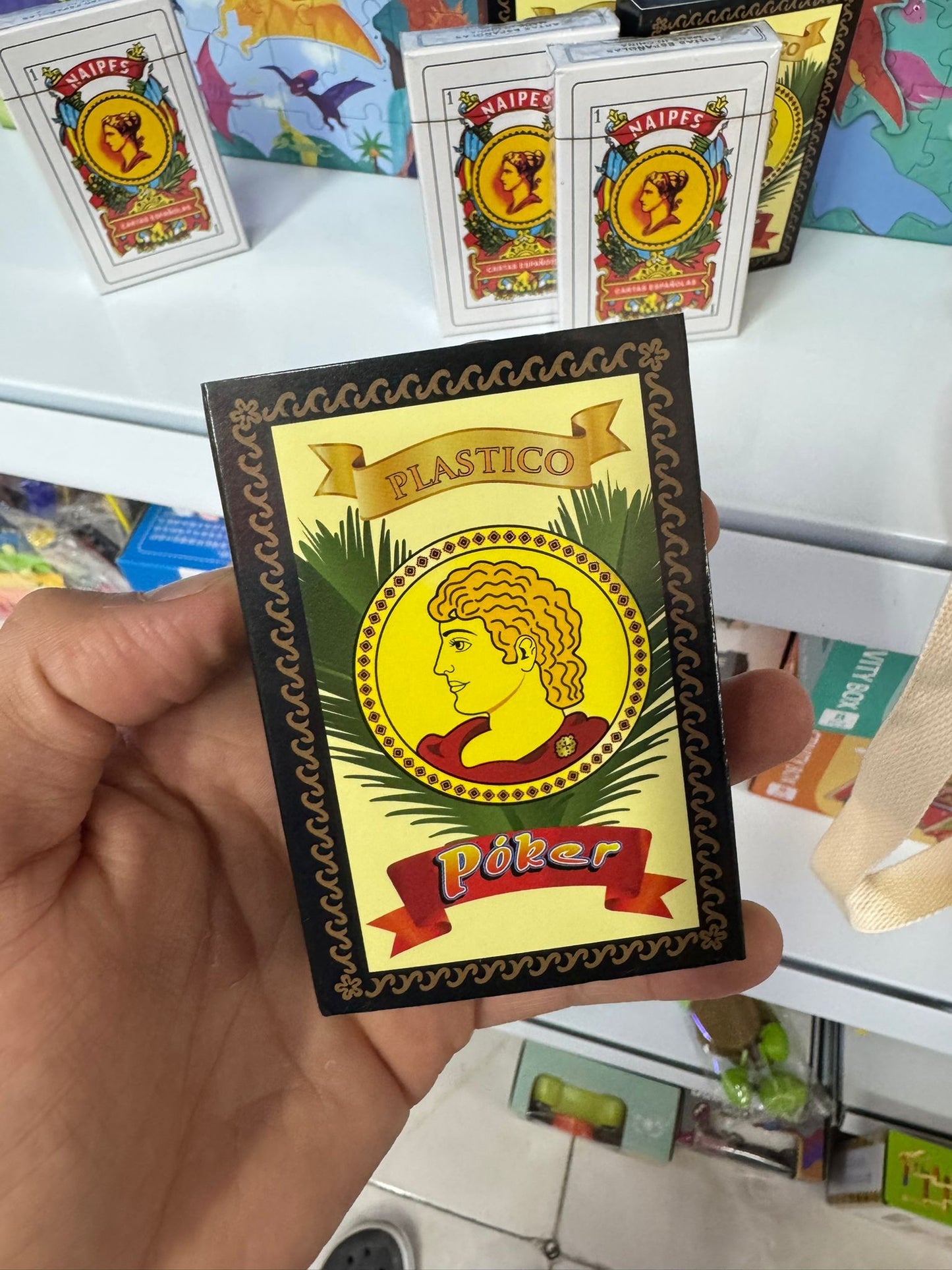 Baraja Española 100% Plástico, 40 Cartas Con Caja