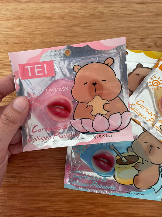 Mascarilla De Labios Hidratante Con colageno Capibara