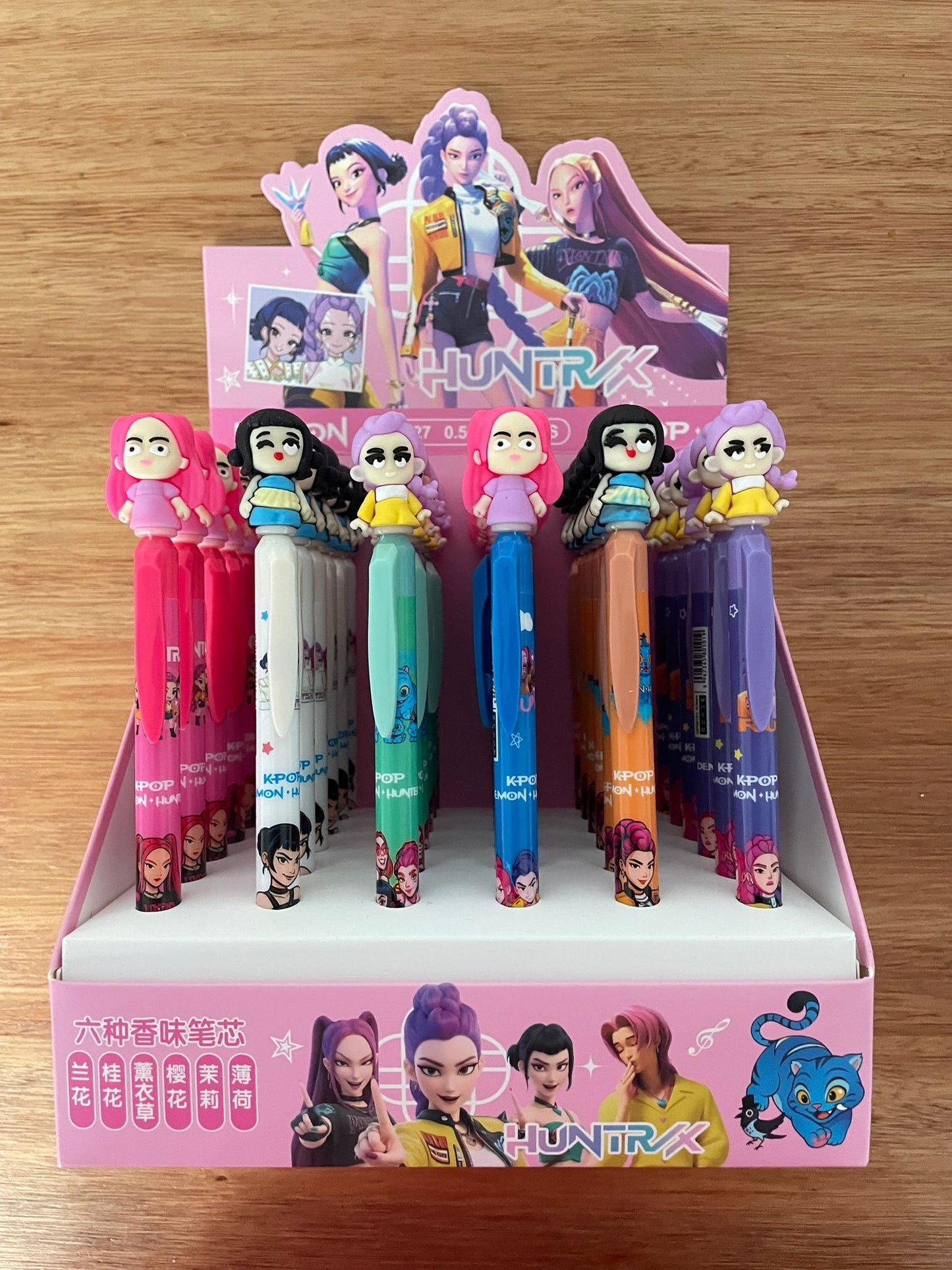 Lapicera Boligrafo Guerreras Kpop Pack X6