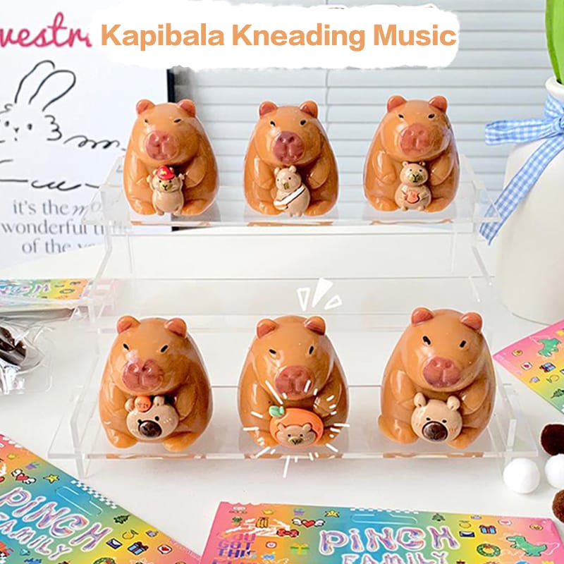 Squishy Capibara Amansaloco Antiestres 6cm