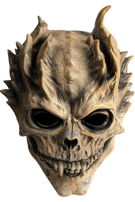 Mascara Calavera Demoniaca En Latex Halloween