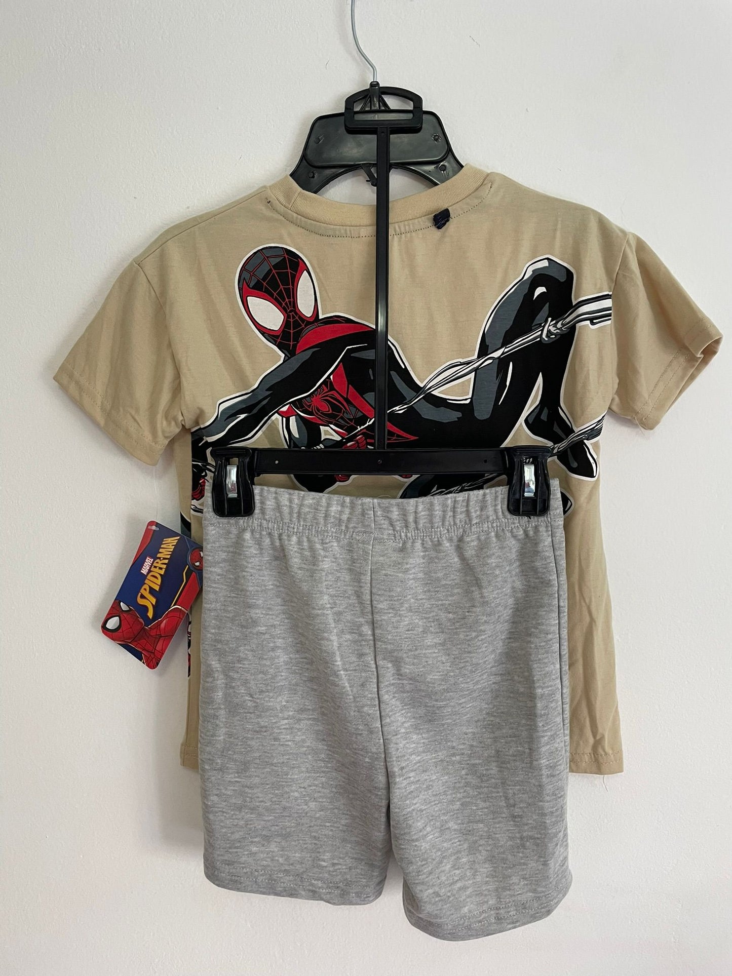 Conjunto Remera y Short Spiderman talle 5