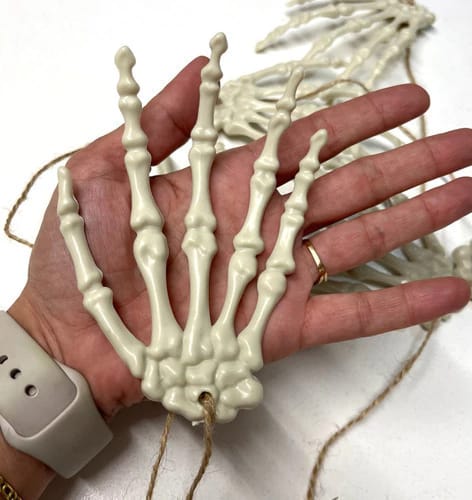 Guirnalda Manos De Calavera Decoracion De Halloween