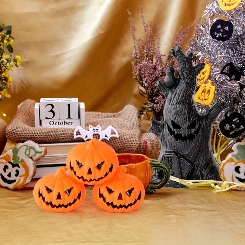 Lampara Colgante Calabaza 6cm Decoracion Halloween