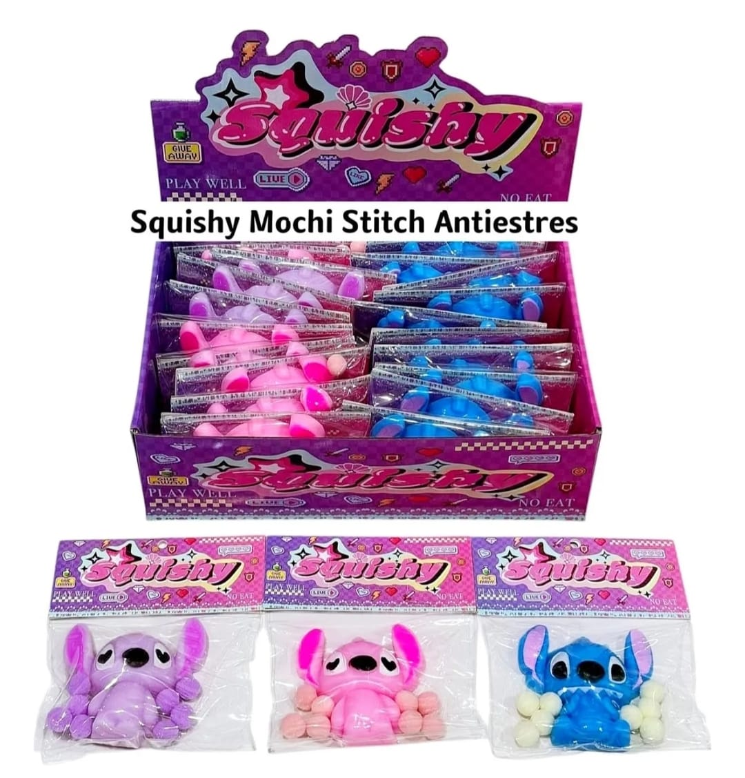 Squishy Stitch Pinch Family Amansaloco Antiestres
