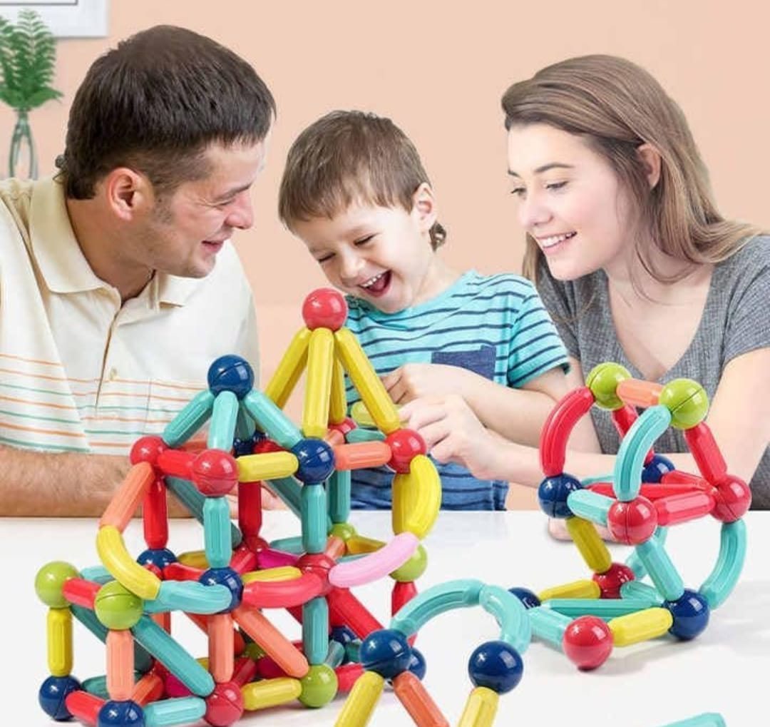 Juego Magnético 26pcs Coloridas Construcción Formas